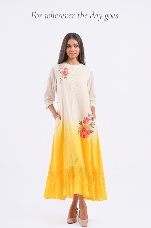 Pomelo Pure Mulmul Dress