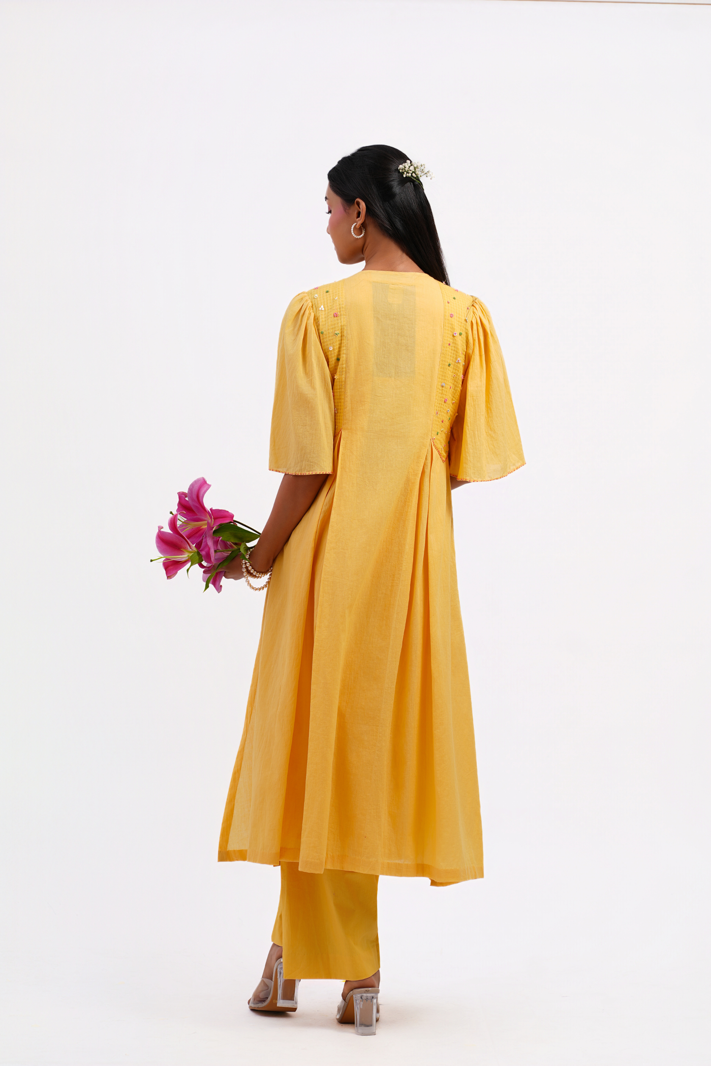 Primrose Pure Mulmul Kurta