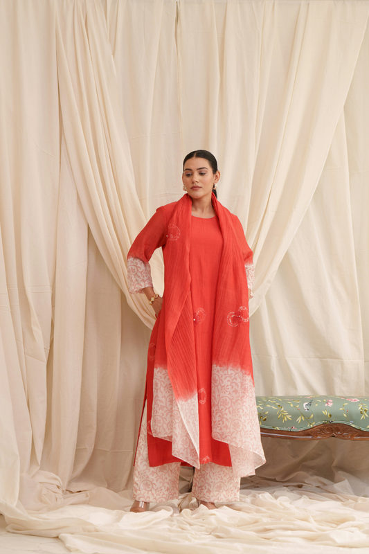 Ballad Mul Chanderi Dupatta