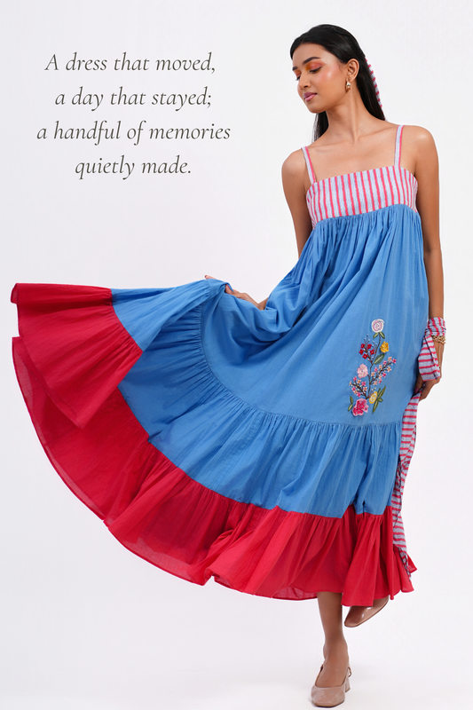 Bouquet Pure Cotton Dress