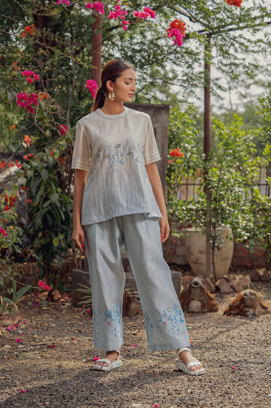 Seher Pure Chanderi Top