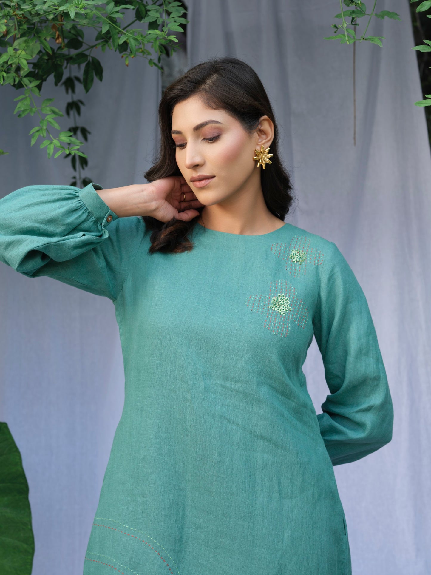 Rosemary Pure Linen Dress