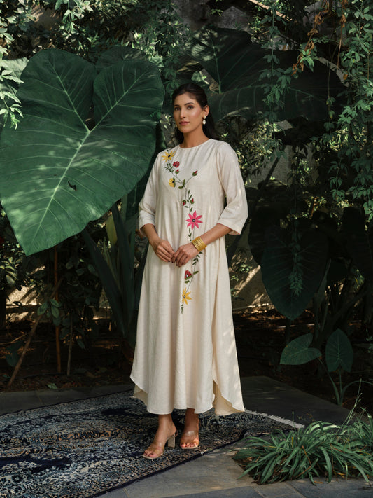 Kumud Jacquard Dress