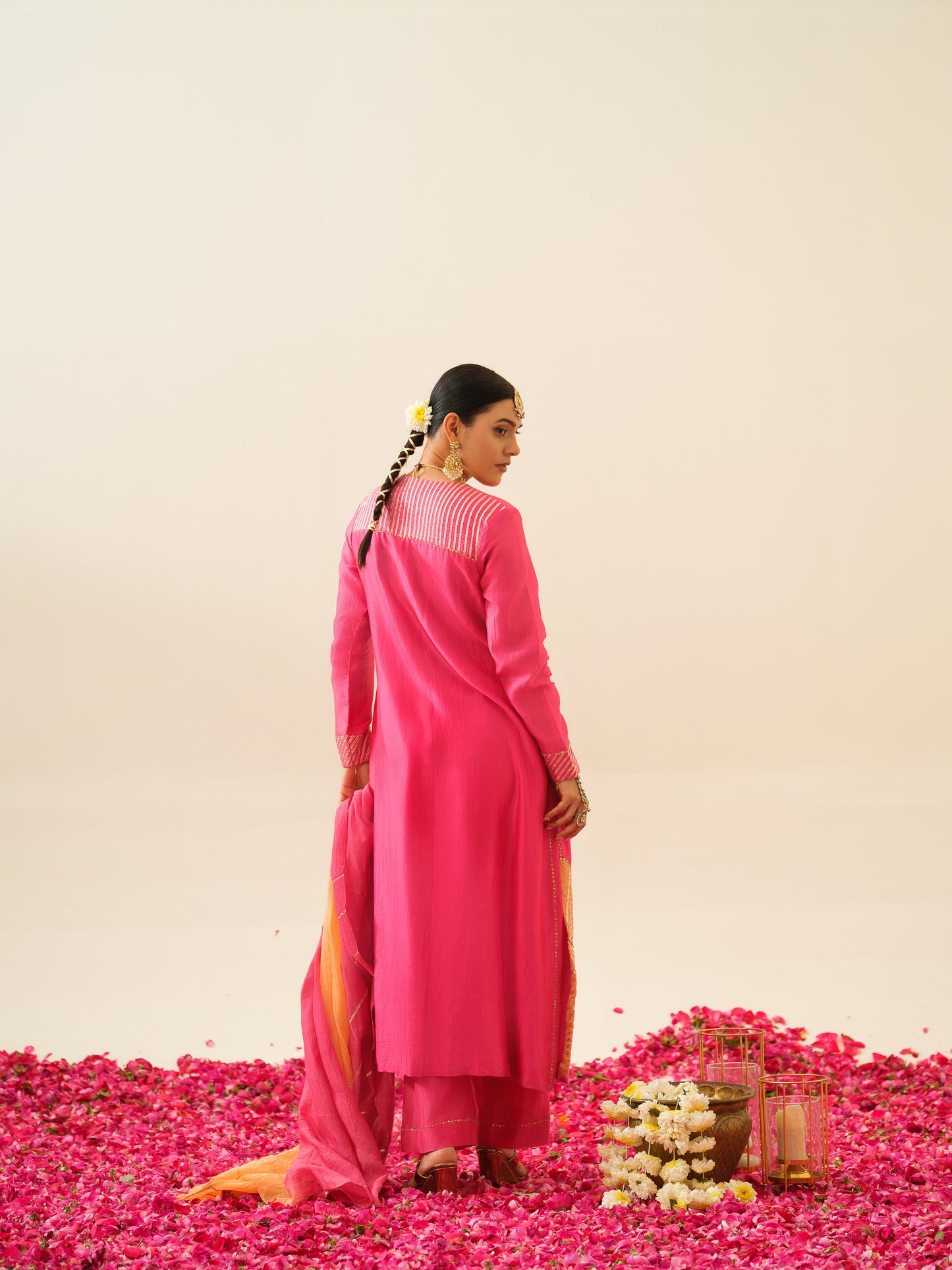 Jodha Pure Chanderi Kurta