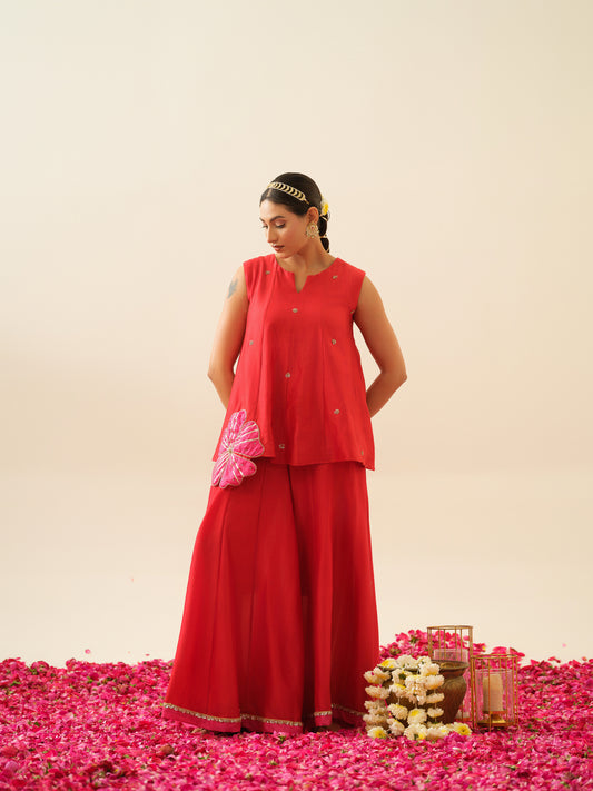 Mehrunisa Pure Chanderi Top