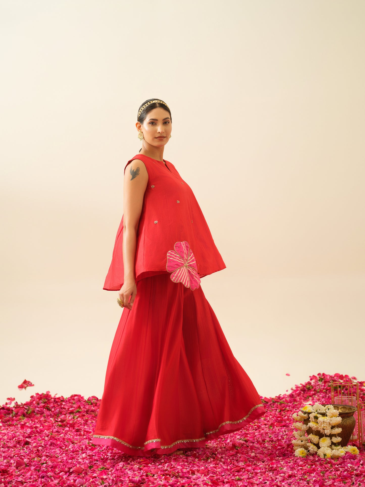 Mehrunisa Pure Chanderi Top