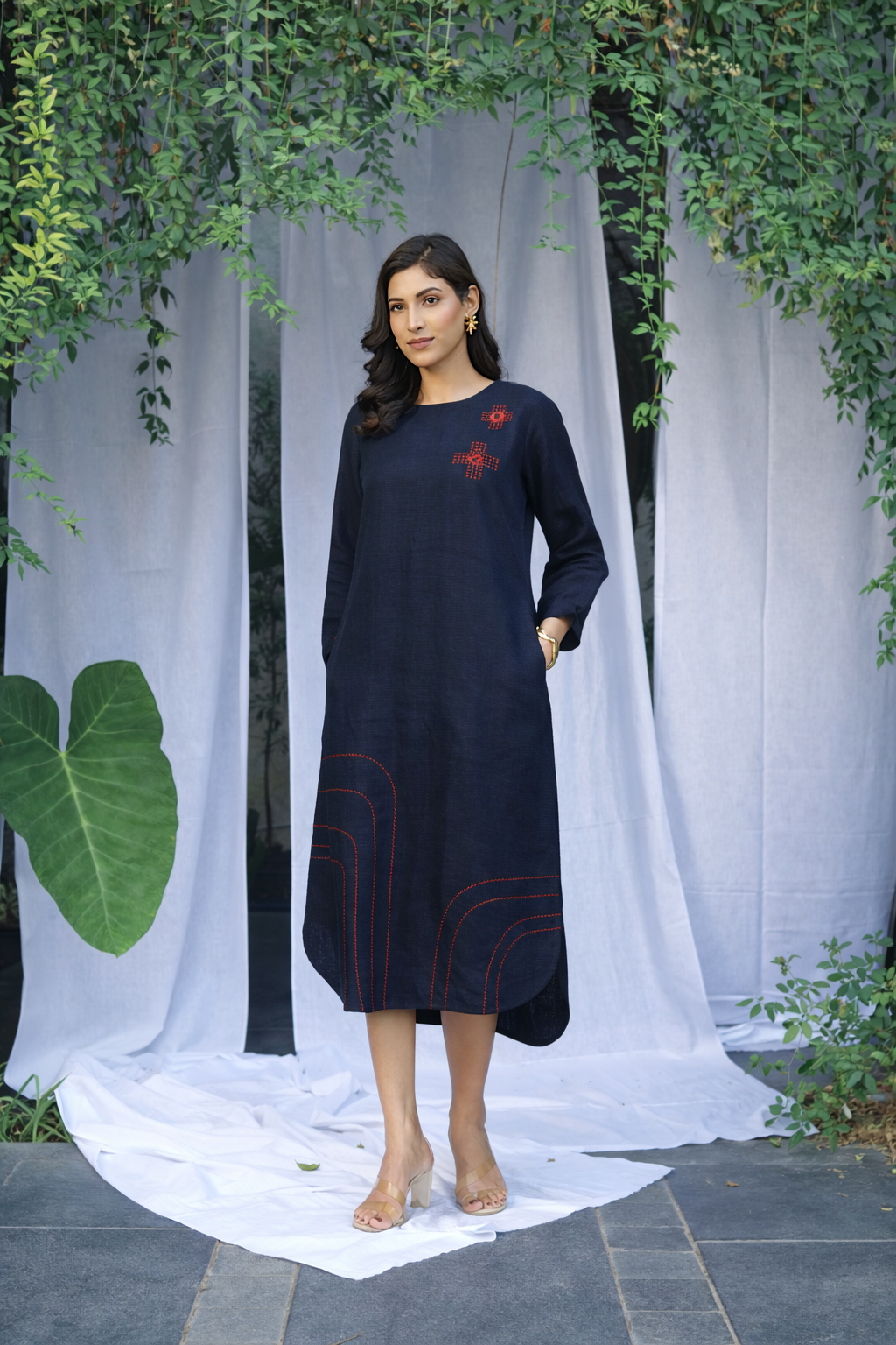 Rosemary Pure Linen Dress