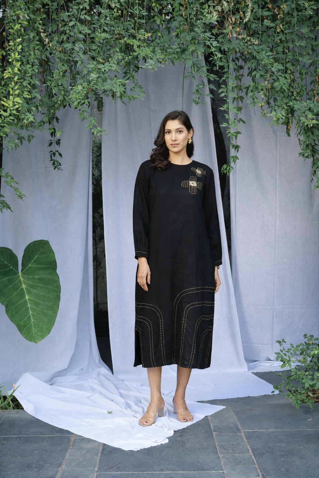 Rosemary Pure Linen Dress