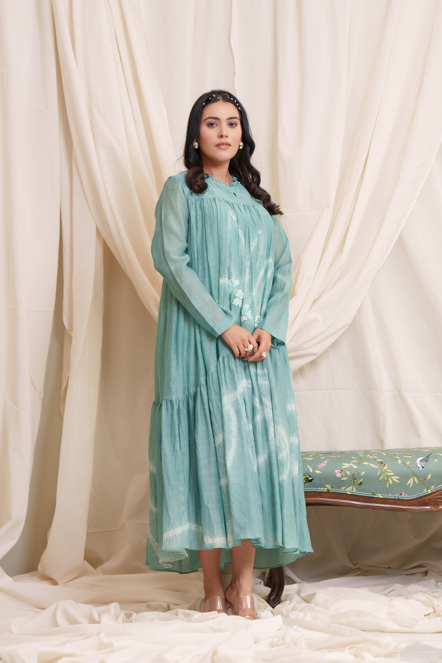 Sonnet Mul Chanderi Dress