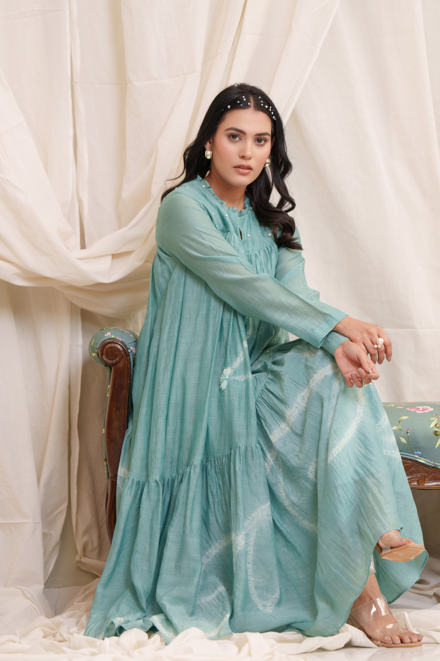 Sonnet Mul Chanderi Dress