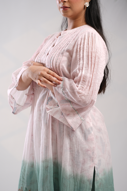 Pankh Kota Doria Kurta