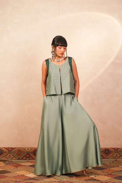 Yamini Silk Chanderi Sharara