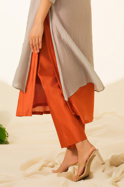Amber Pure Chanderi Pants