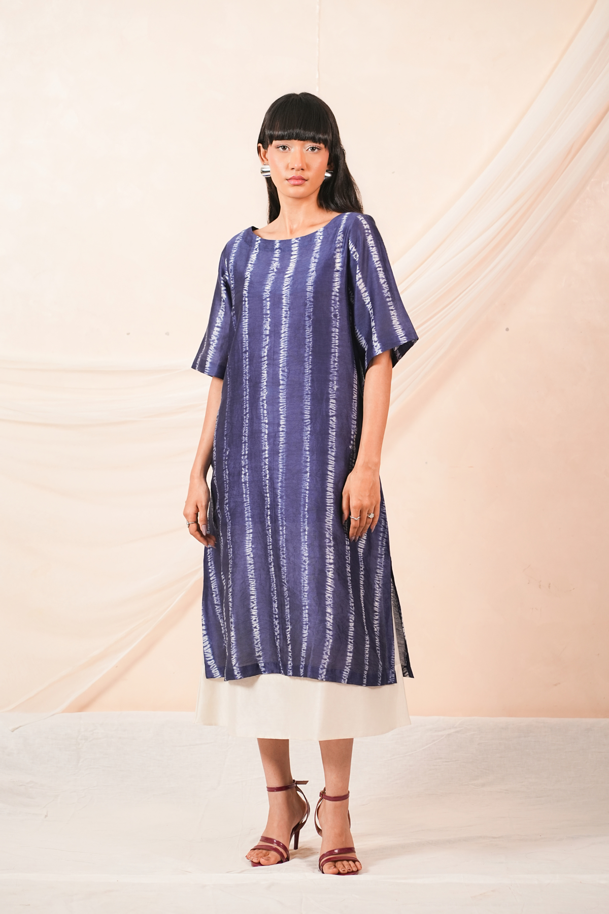 Neel Silk Chanderi Dress