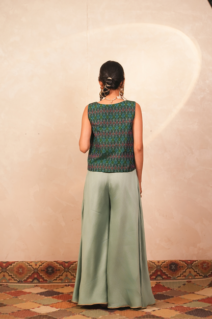 Yamini Silk Chanderi Sharara