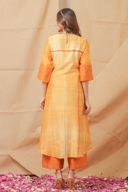 Peela Sitara Pure Chanderi Pants