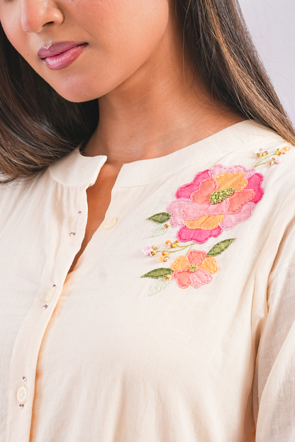 Jamun Pure Mulmul Kurta