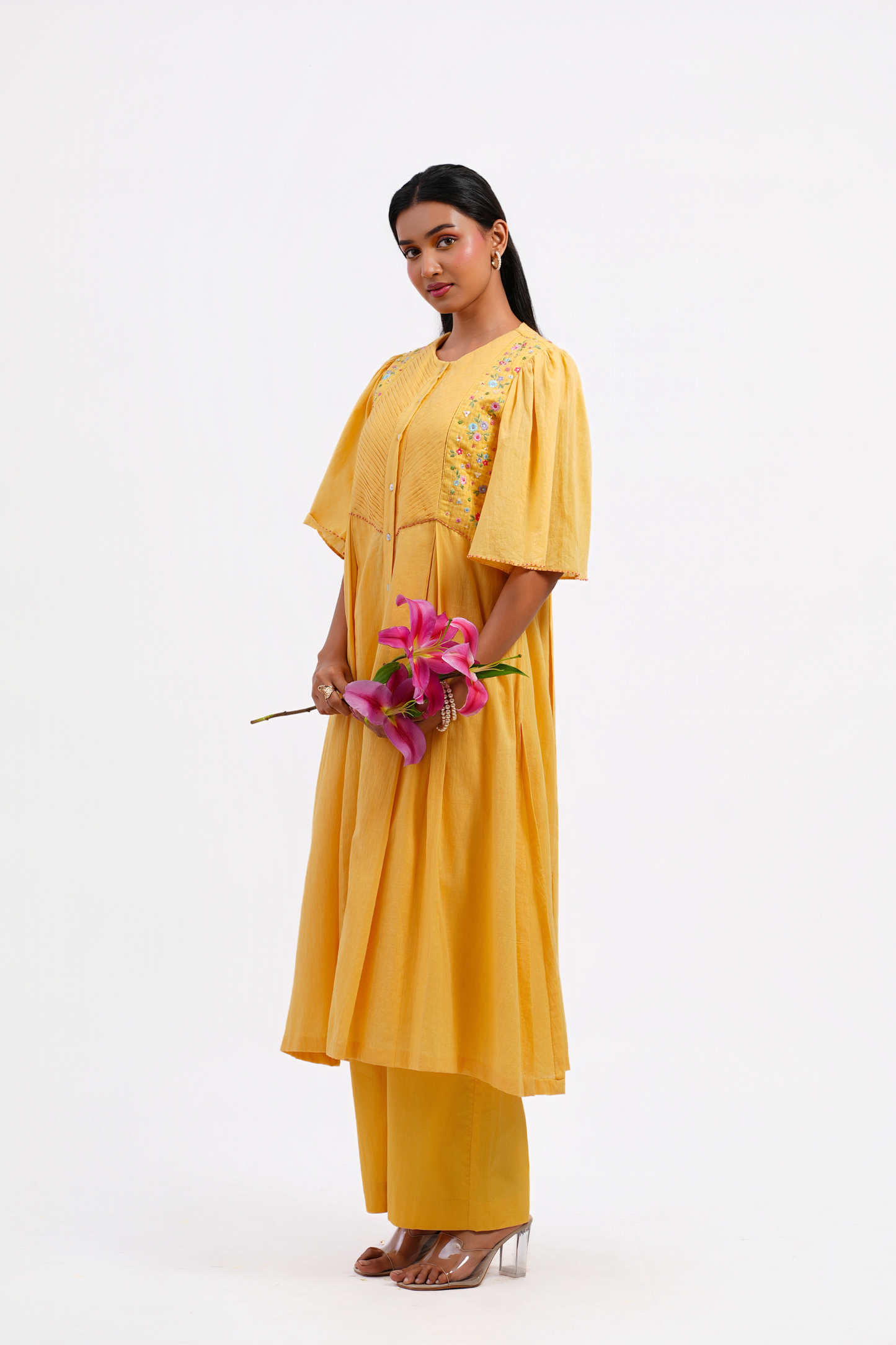 Primrose Pure Mulmul Kurta