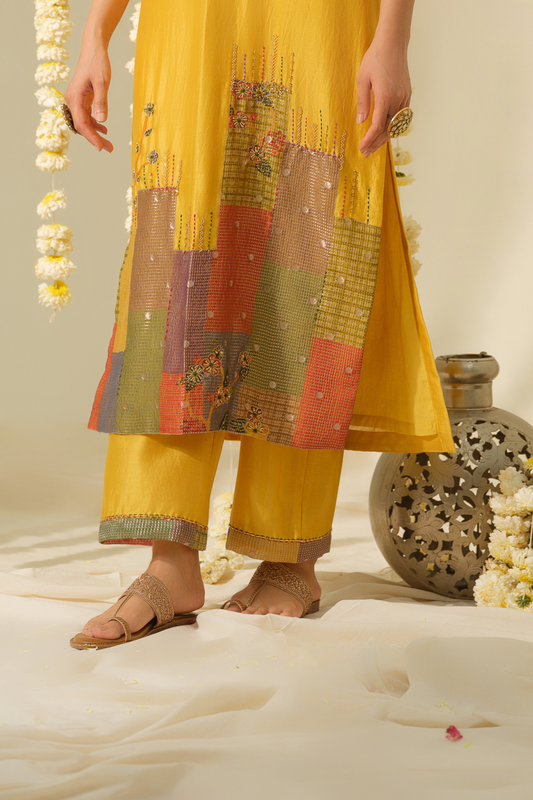 Tejas Pure Chanderi Pants