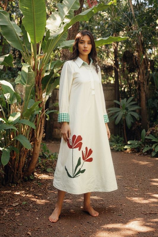 Flowy Friday Pure Cotton Dress