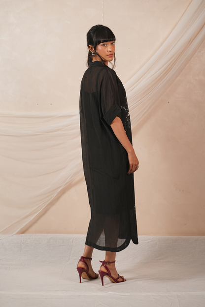 Veil Mul Chanderi Dress
