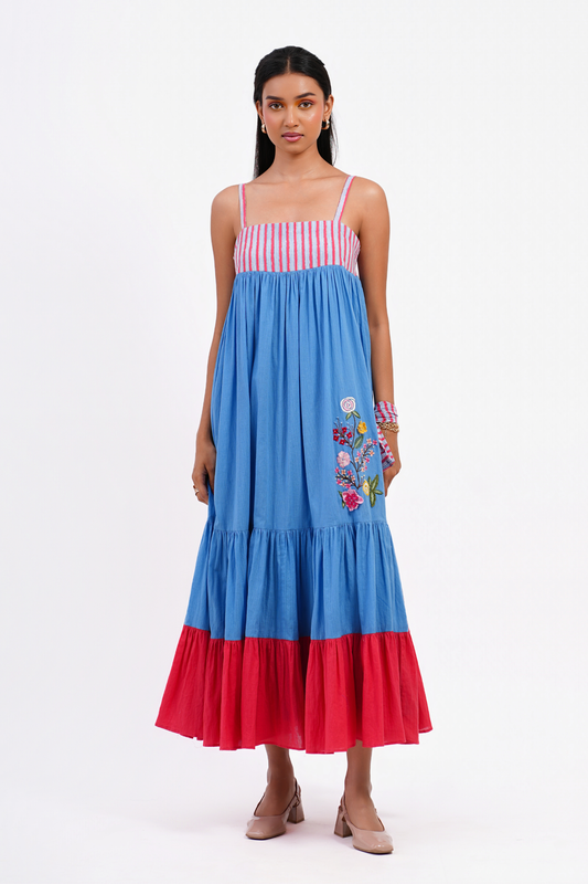 Bouquet Pure Cotton Dress