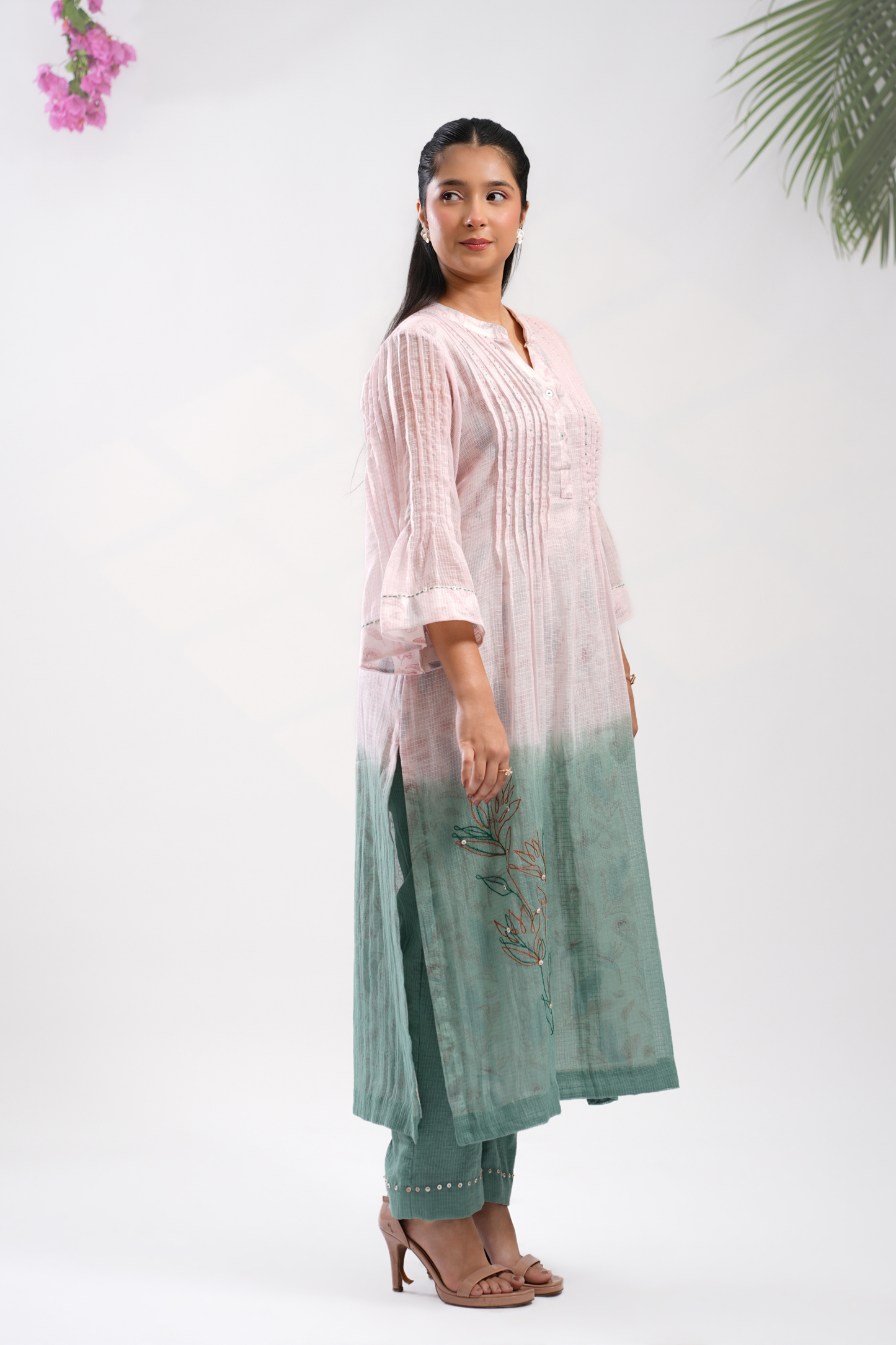 Pankh Kota Doria Kurta