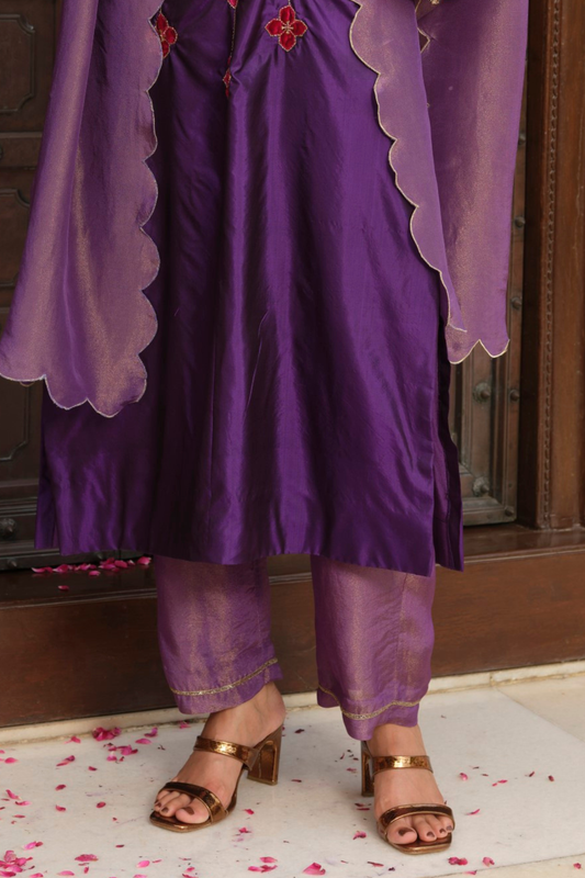 Akidat Tissue Straight Pants