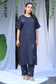 Noir Pure Linen Kurta