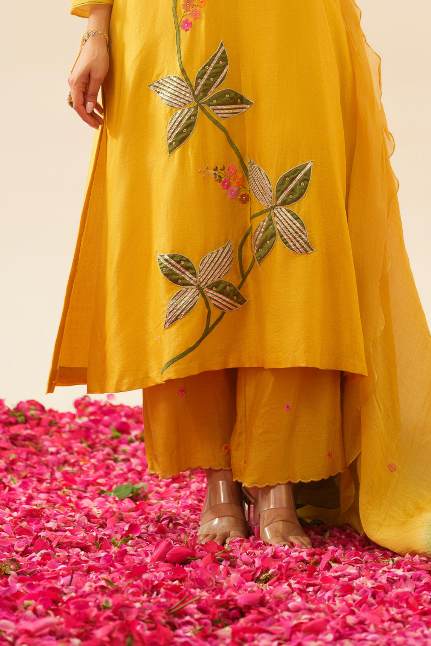 Ahilya Pure Chanderi Pants