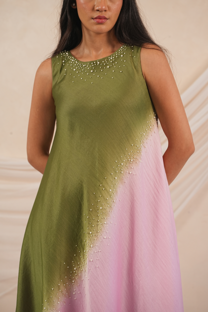 Muse Silk Chanderi Dress