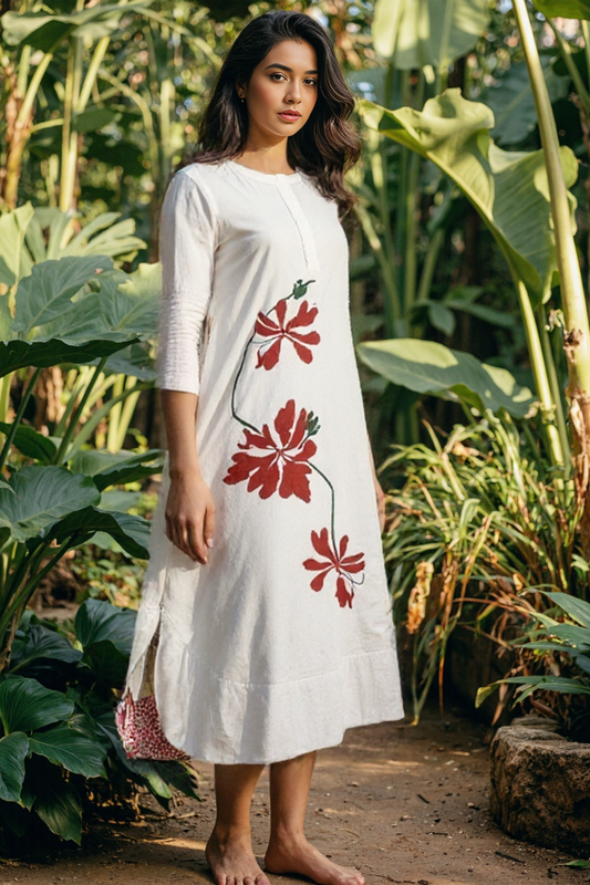 Wildflower Wednesday Pure Cotton Dress