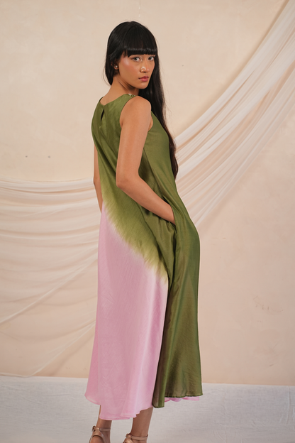 Muse Silk Chanderi Dress