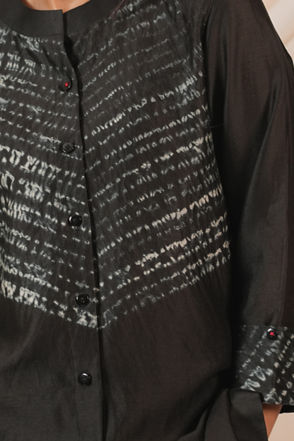 Trace Silk Chanderi Co-Ord Set