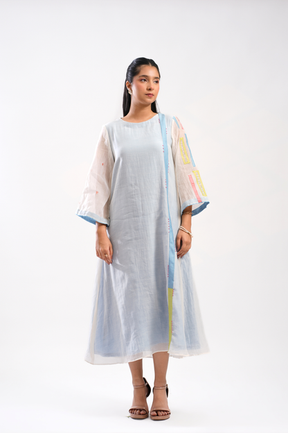 Cloud Ledger Mul Chanderi Dress