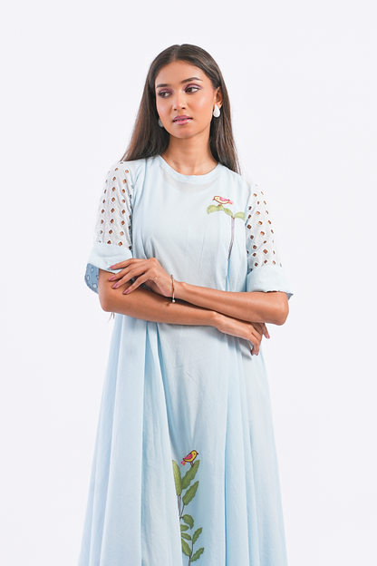 Sunrays Cotton Mulmul Dress