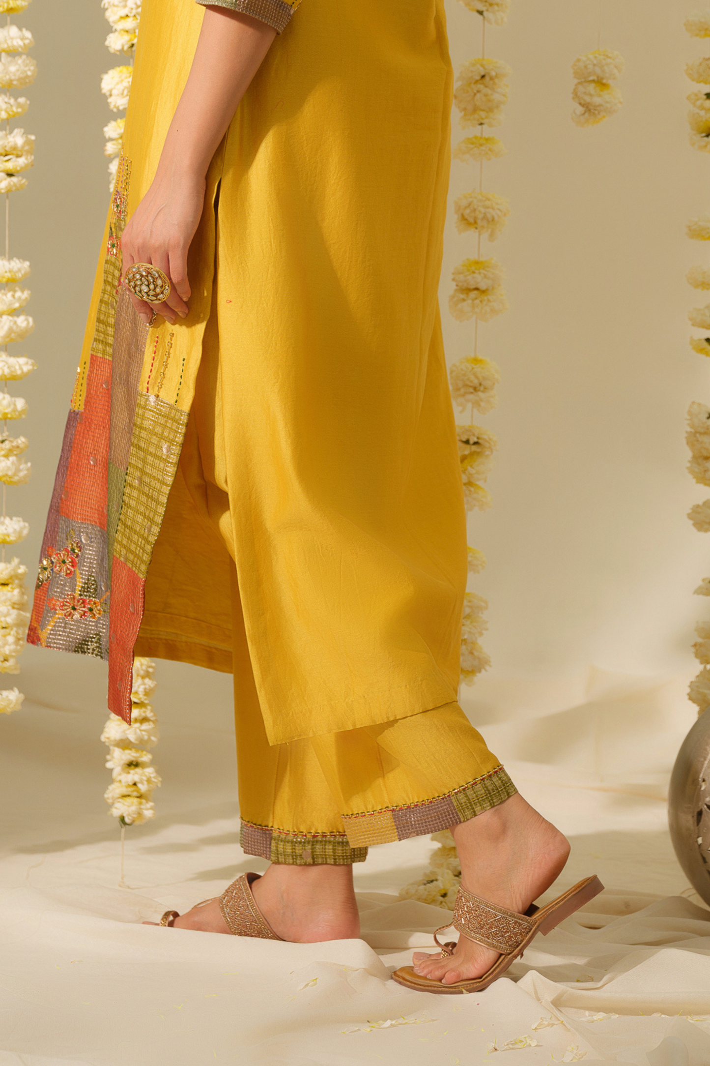 Tejas Pure Chanderi Pants