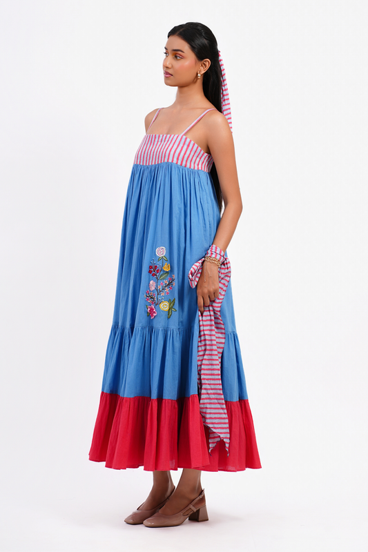 Bouquet Pure Cotton Dress