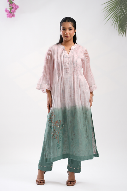 Pankh Kota Doria Kurta