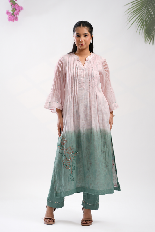 Pankh Kota Doria Kurta