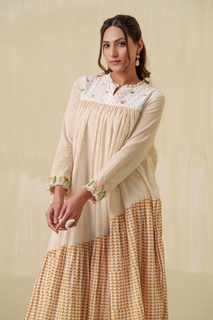 Canary Pure Cotton Dress