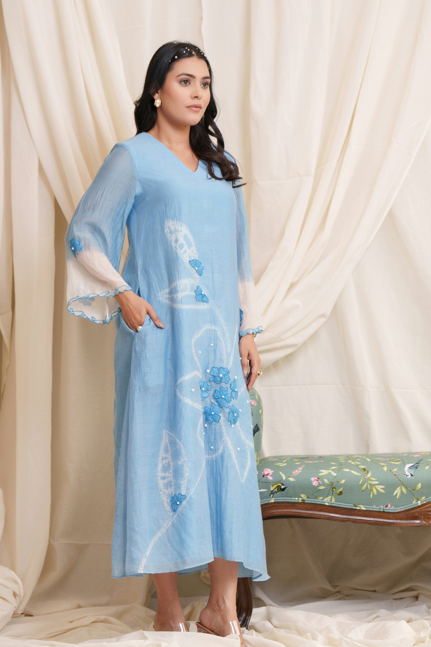 Prose Mul Chanderi Dress