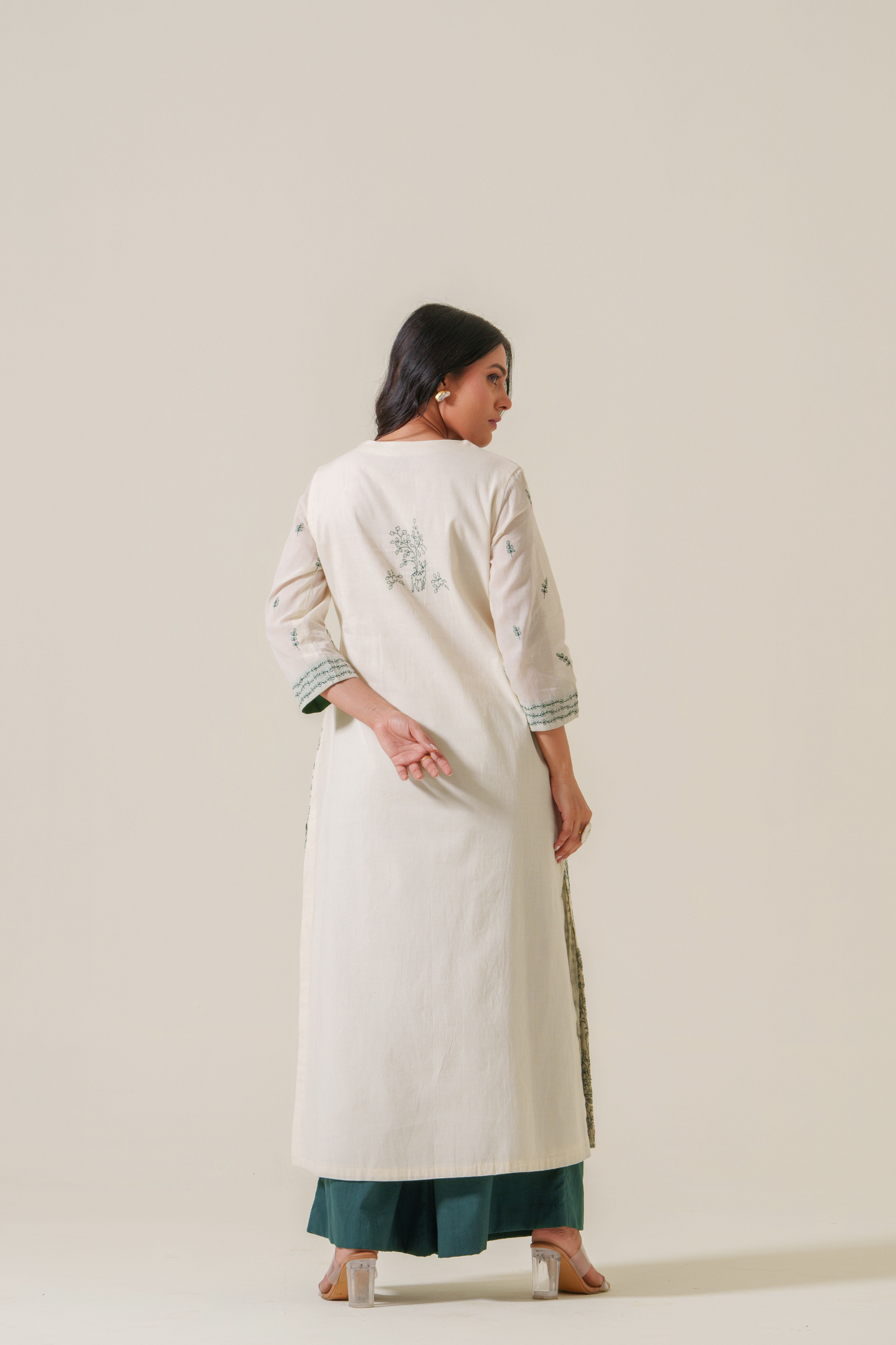 Whispers of the Jungle Soft Voile Kurta