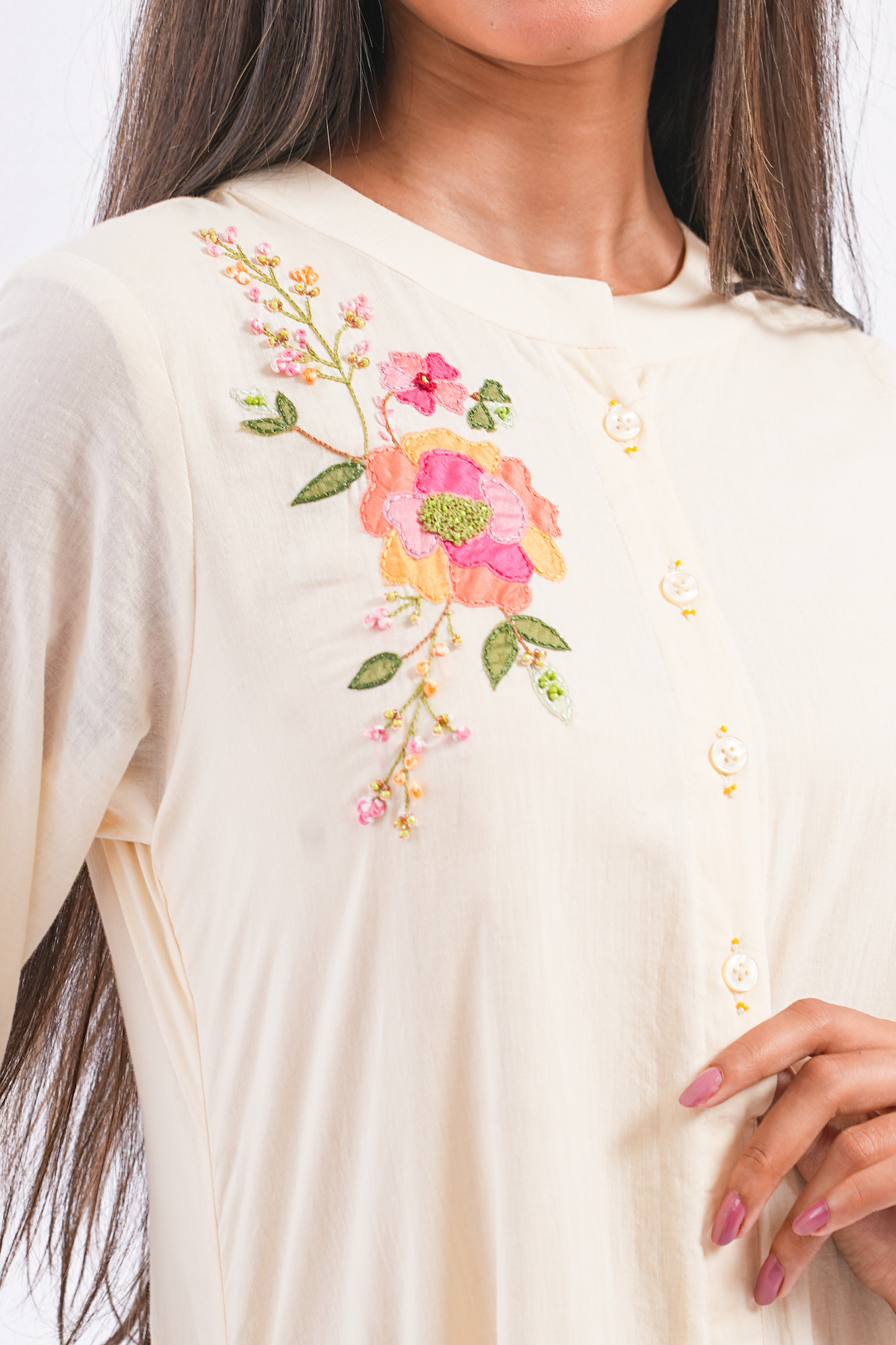 Pomelo Pure Mulmul Dress
