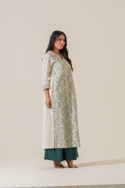 Whispers of the Jungle Soft Voile Kurta