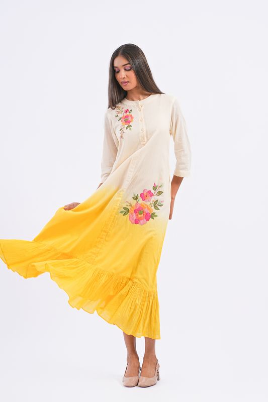 Pomelo Pure Mulmul Dress