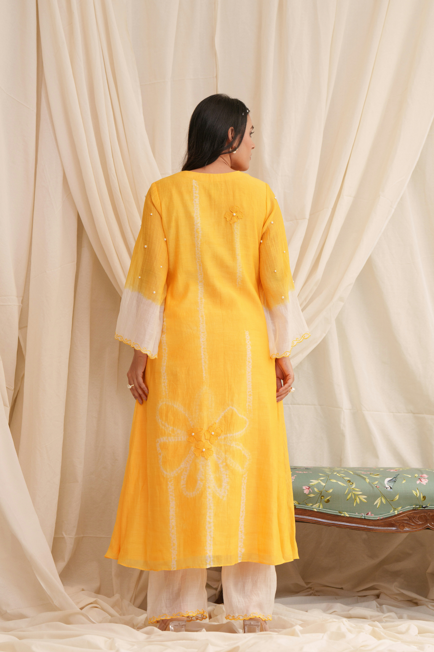 Ode Mul Chanderi Pants