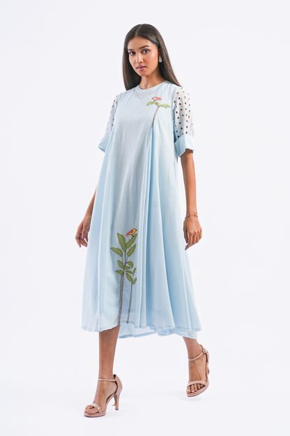 Sunrays Cotton Mulmul Dress