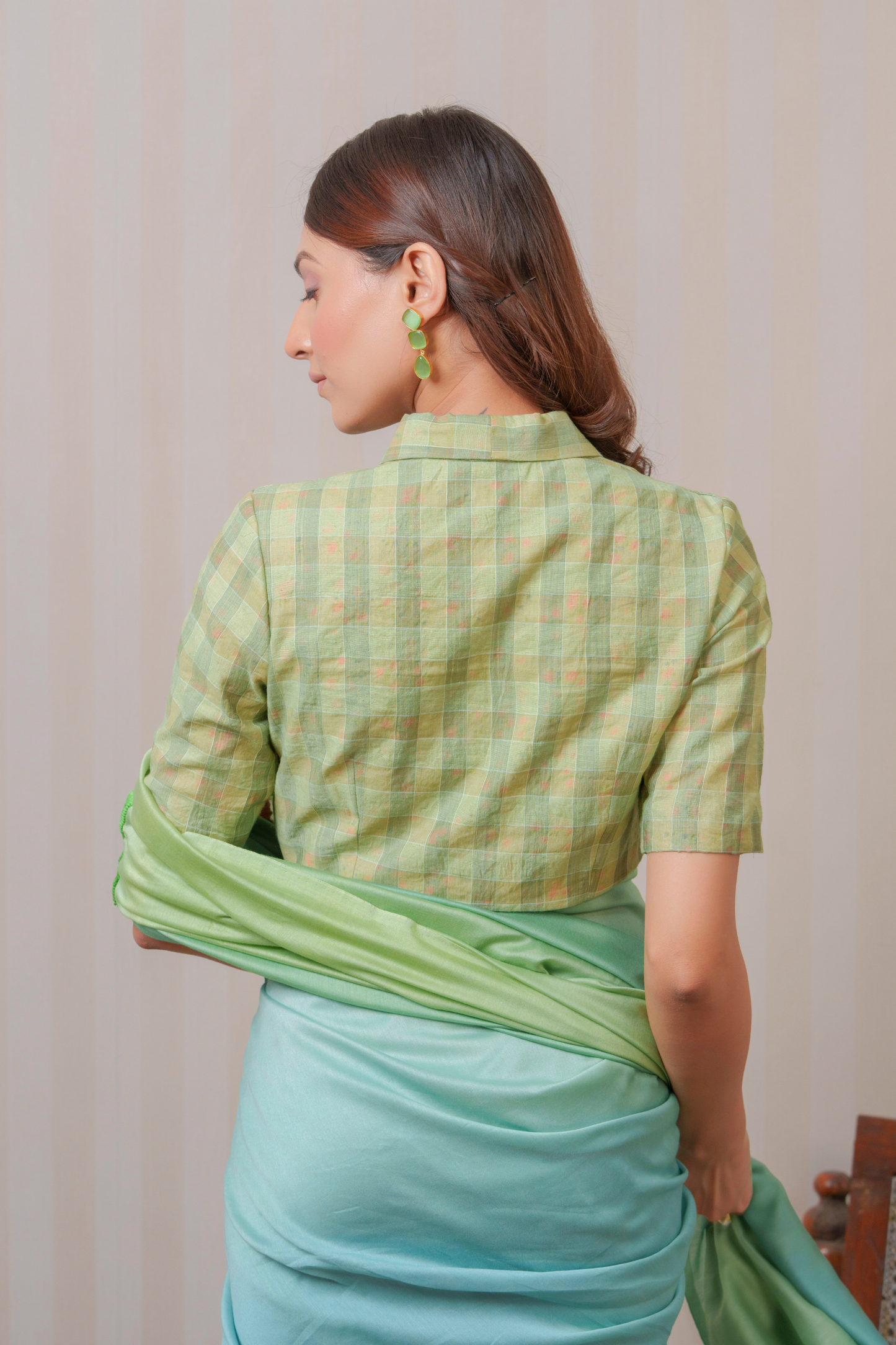 Firozi Pure Cotton Blouse