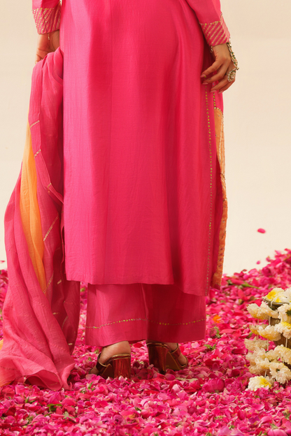 Jodha Pure Chanderi Pants